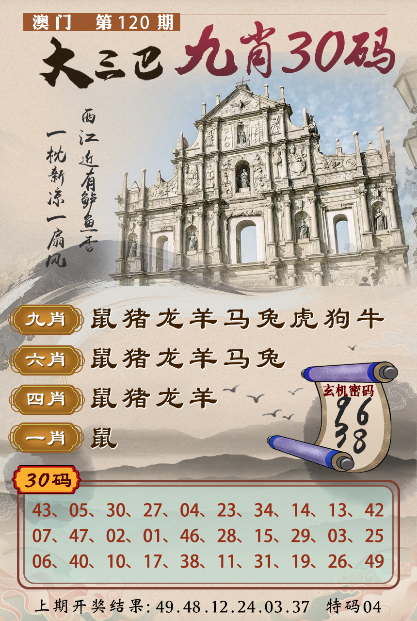 澳門大三巴一肖二碼2025年108期，探索神秘數(shù)字背后的故事，澳門大三巴神秘數(shù)字背后的故事探索，一肖二碼2025年108期揭秘